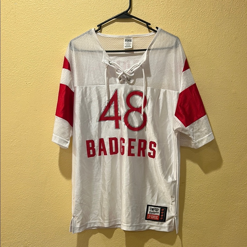 Victoria's Secret PINK Mesh Jersey WISCONSIN